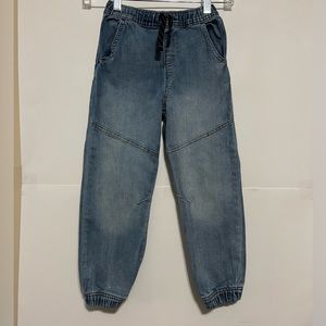 365 Kids size 6 Boy Denim Joggers